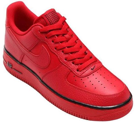 nike air force rood heren|air force 1 heren sneaker.